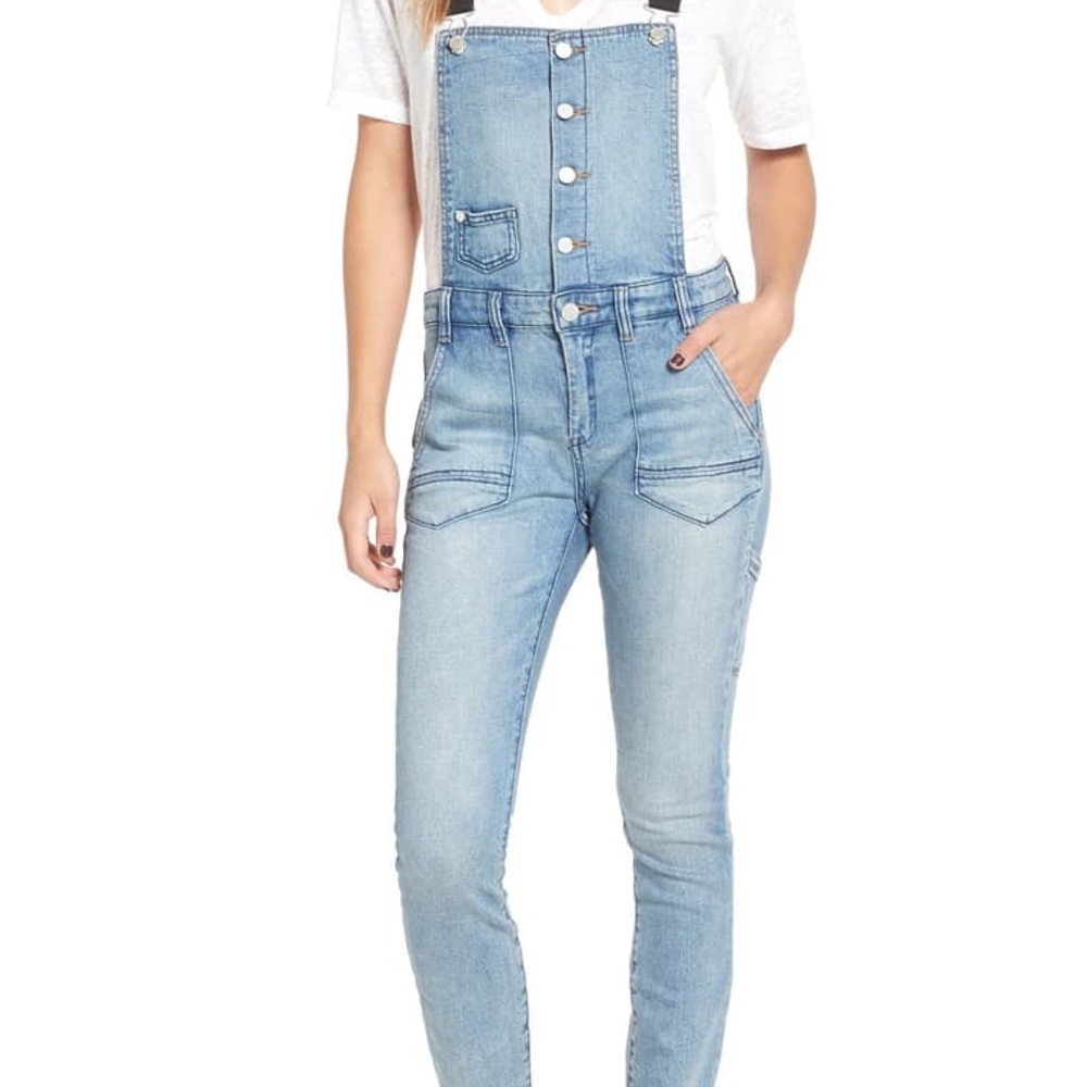 WORN ONCE - BlankNYC Skinny Dipper Overalls